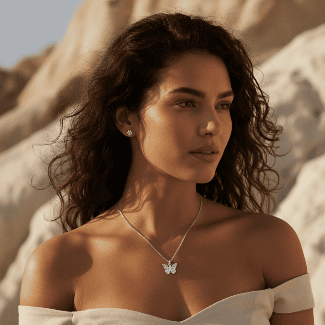 Coastal Gold and Silver Necklace