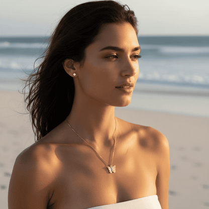 Coastal Gold and Silver Necklace