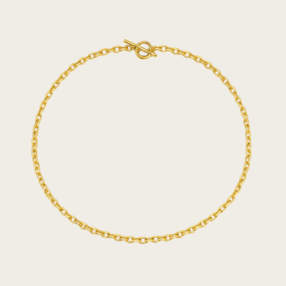 Coastal Link Gold Choker Necklace