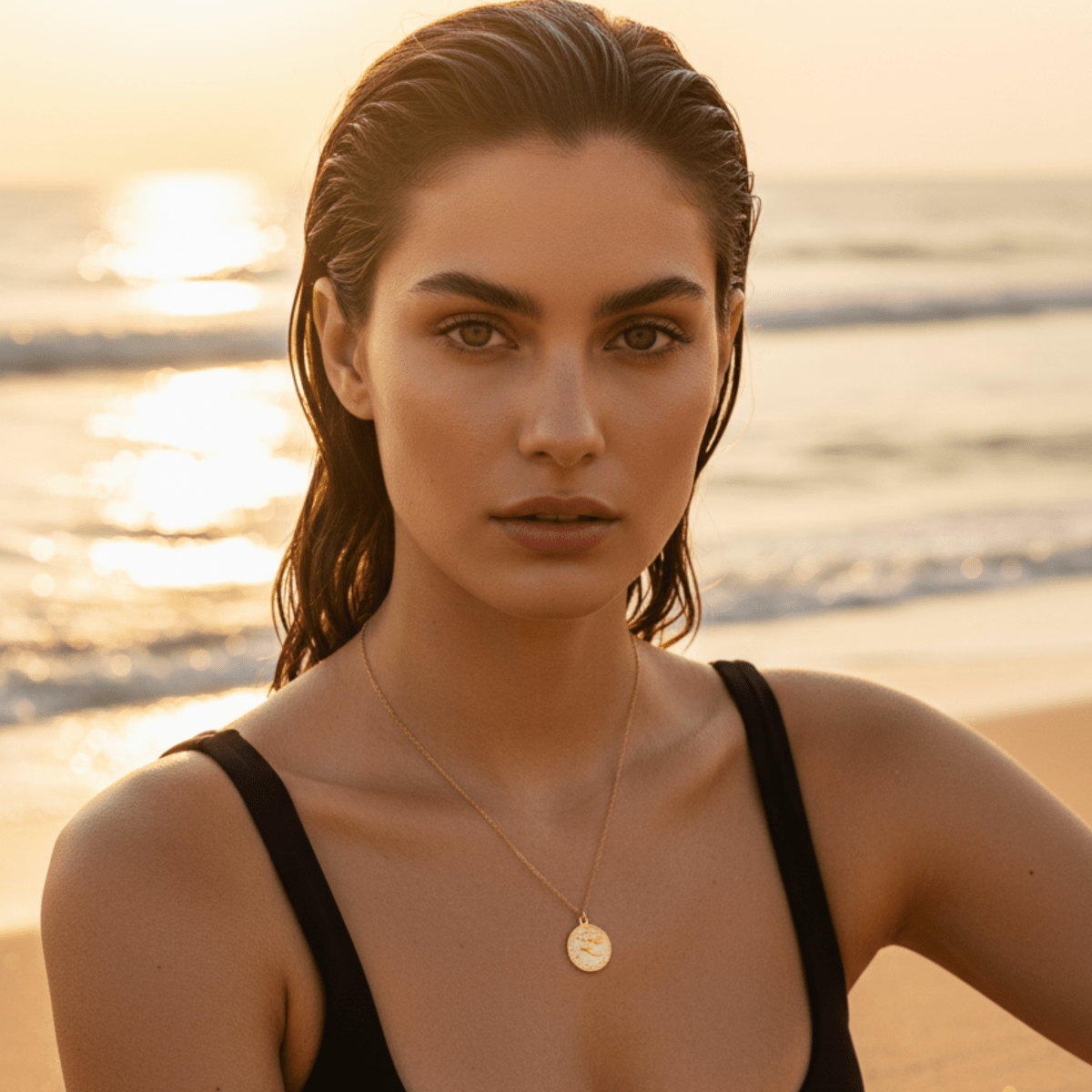 Constellation Silver Gold Plated Necklace