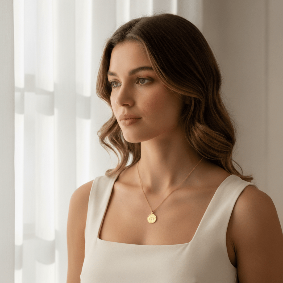 Constellation Silver Gold Plated Necklace