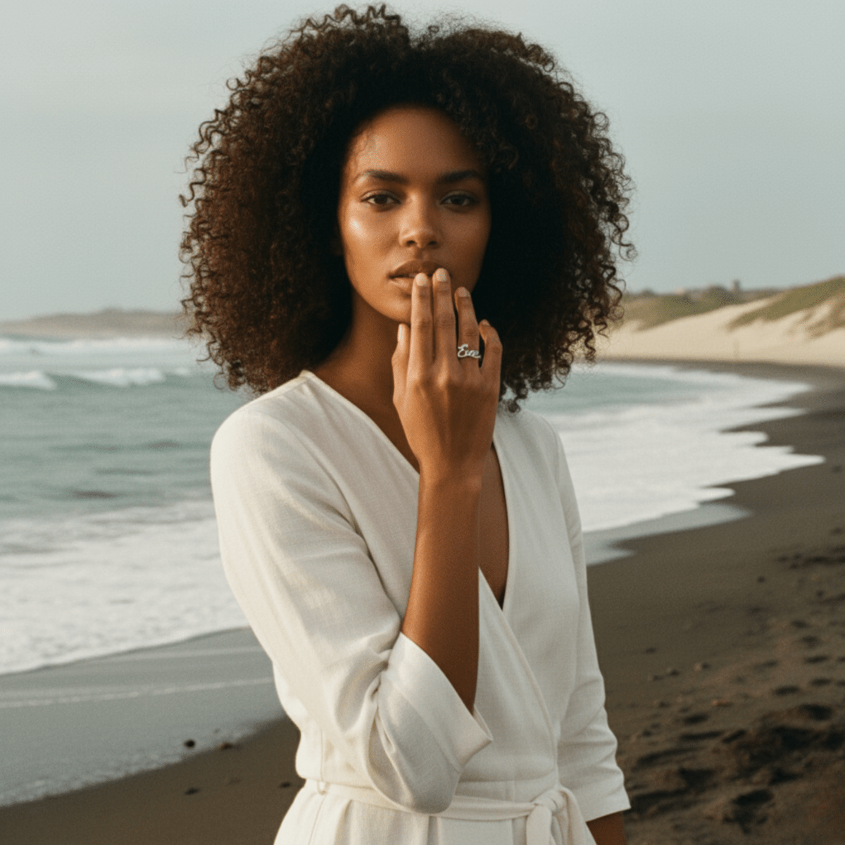 Customizable Name Ring - Personalized Jewelry in Silver, Gold, Rose Gold