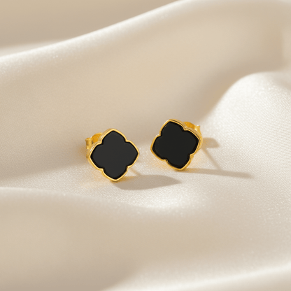 Dawn Shadow Gold Silver Earrings