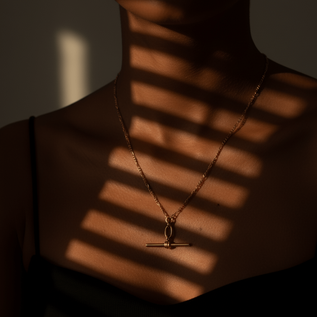 Dual-Tide Mariner Gold Necklace