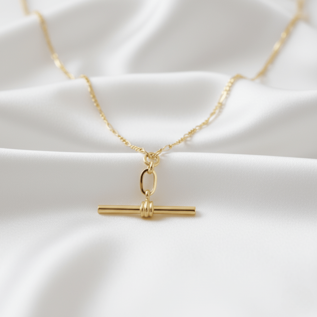 Dual-Tide Mariner Gold Necklace