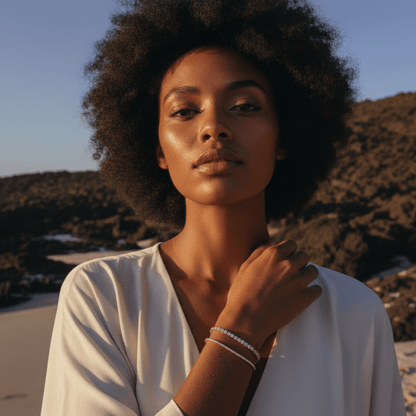 Horizon Bracelet in Silver and Gold