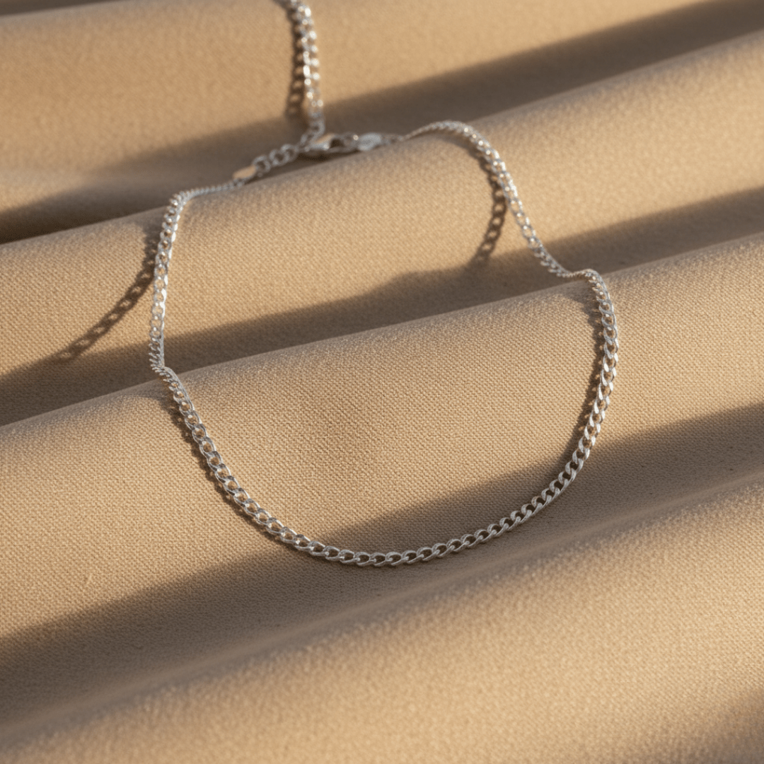 Elegant Curb Chain Choker - Gold & Silver Options