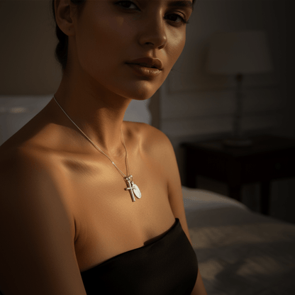 Saint's Light Gold Silver Necklace