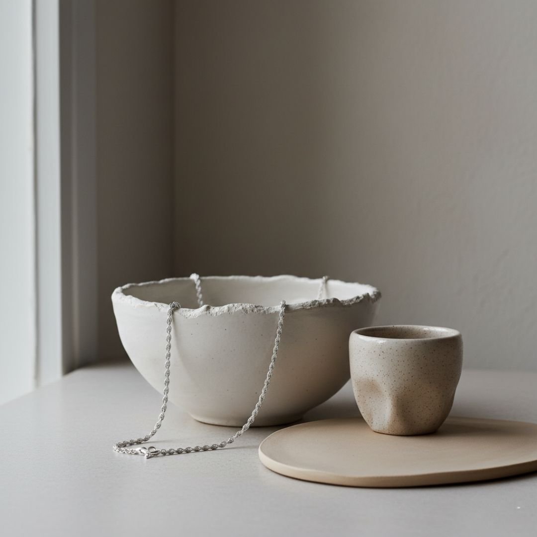 Elegant Gold Rope Chain Necklace - Custom Length & Metal Options