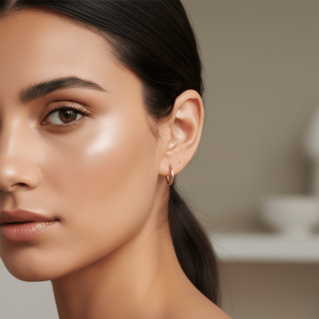 Elegant Huggie Hoop Earrings - Gold Coated Stainless Steel Gold Hoops