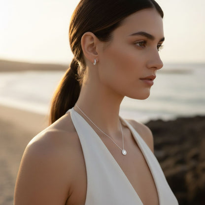 Elegant Pavé Huggie Earrings in Gold, Rose Gold or Rhodium - Hypoallergenic Sterling Silver with Cubic Zirconia