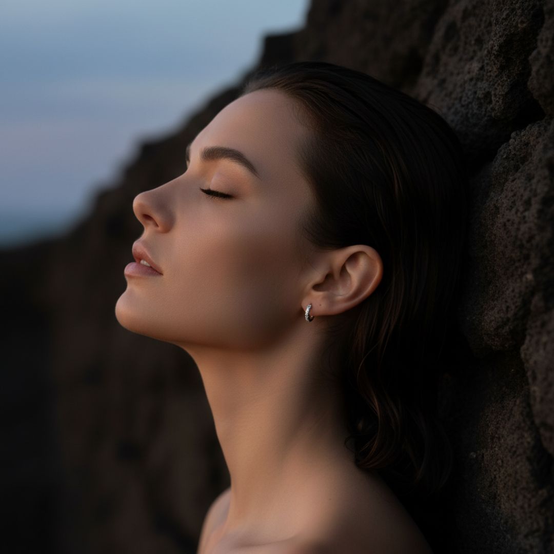 Elegant Pavé Huggie Earrings in Gold, Rose Gold or Rhodium - Hypoallergenic Sterling Silver with Cubic Zirconia