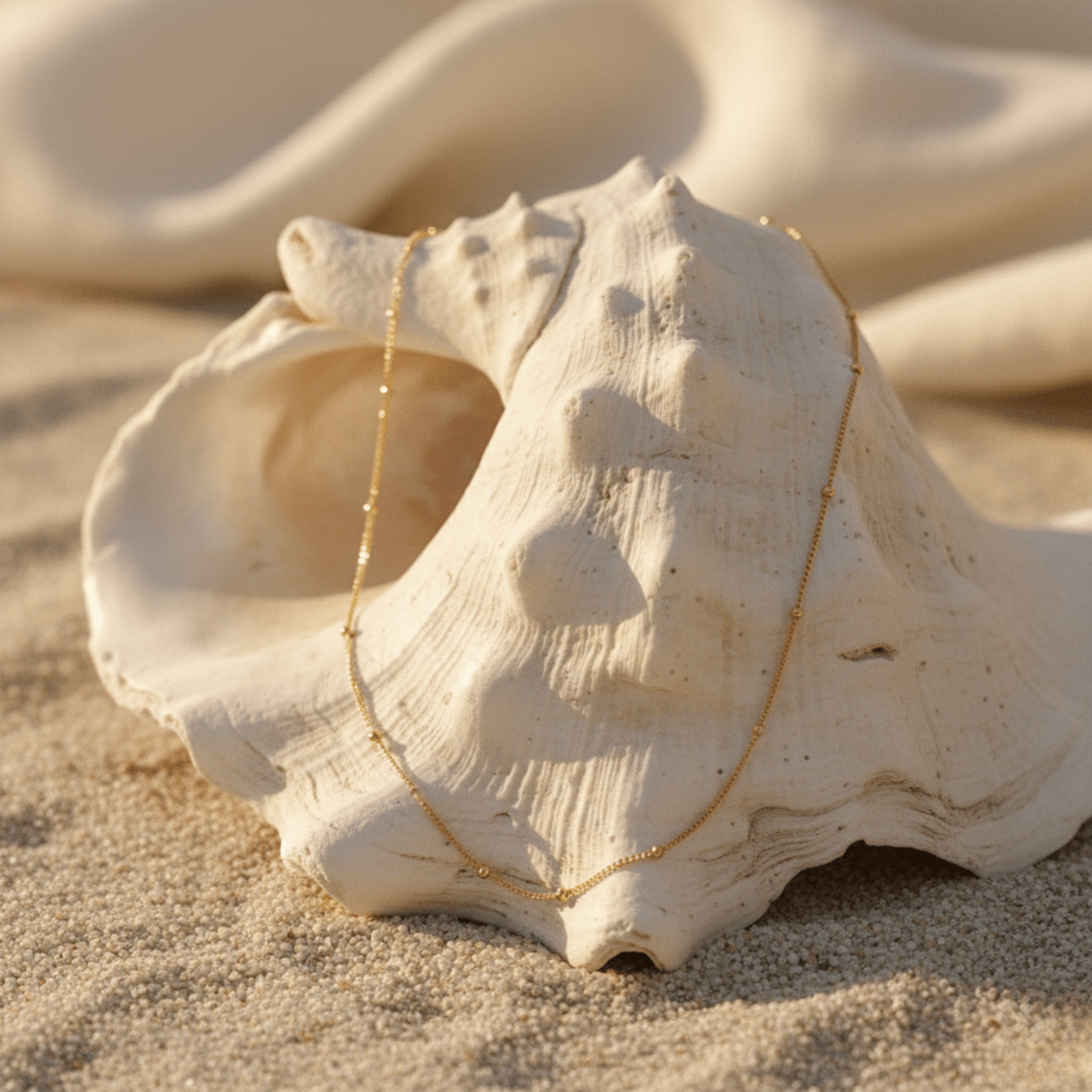 Elegant Satellite Necklace - Textured Design for Effortless Layering in Gold, Silver, Rose Gold