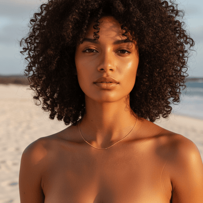 Elegant Satellite Necklace - Textured Design for Effortless Layering in Gold, Silver, Rose Gold