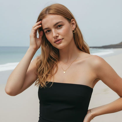 Elegant Triangle Gold Earrings for a Chic Look