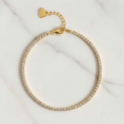 Endless Tide Silver Gold Bracelet