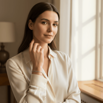 Endless Tide Silver Gold Bracelet