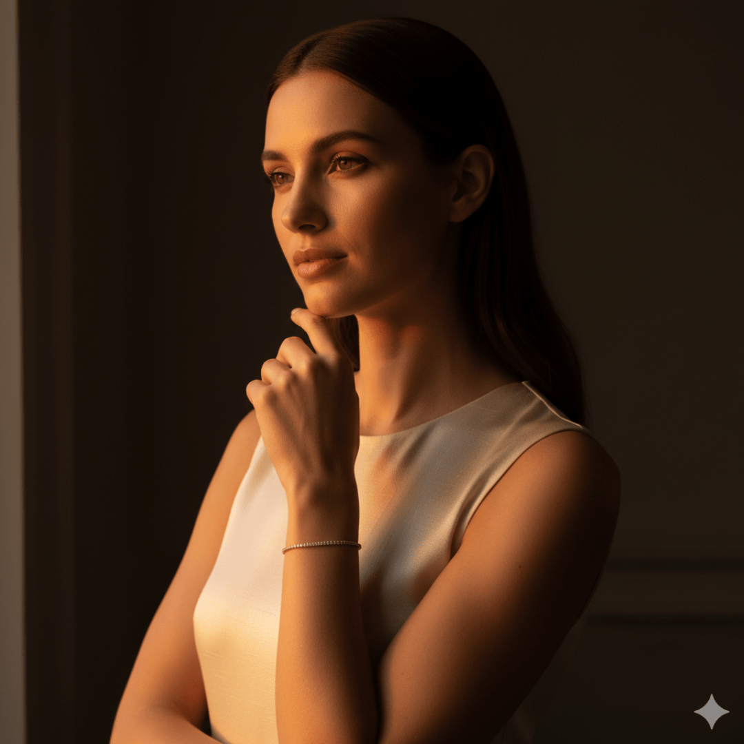 Endless Tide Silver Gold Bracelet