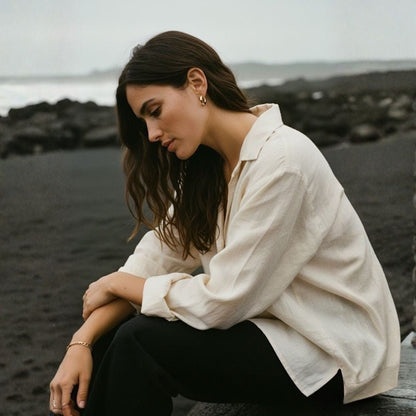 Essential Huggie Hoops - Gold Hoops in Gold Plated Brass