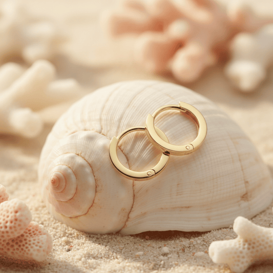 Essential Huggie Hoops - Silver Hoop Earrings for Everyday Elegance