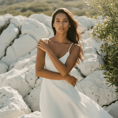 Gold Birthstone Bracelet with Elegant Beaded Design for Personalized Style