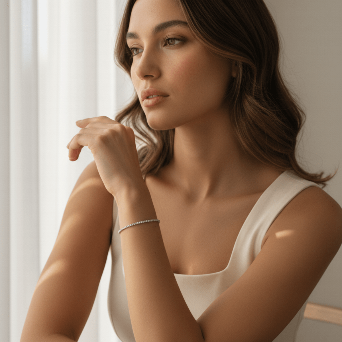 Horizon Bracelet in Silver and Gold