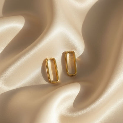 Horizon Icon Gold Hoop Earrings