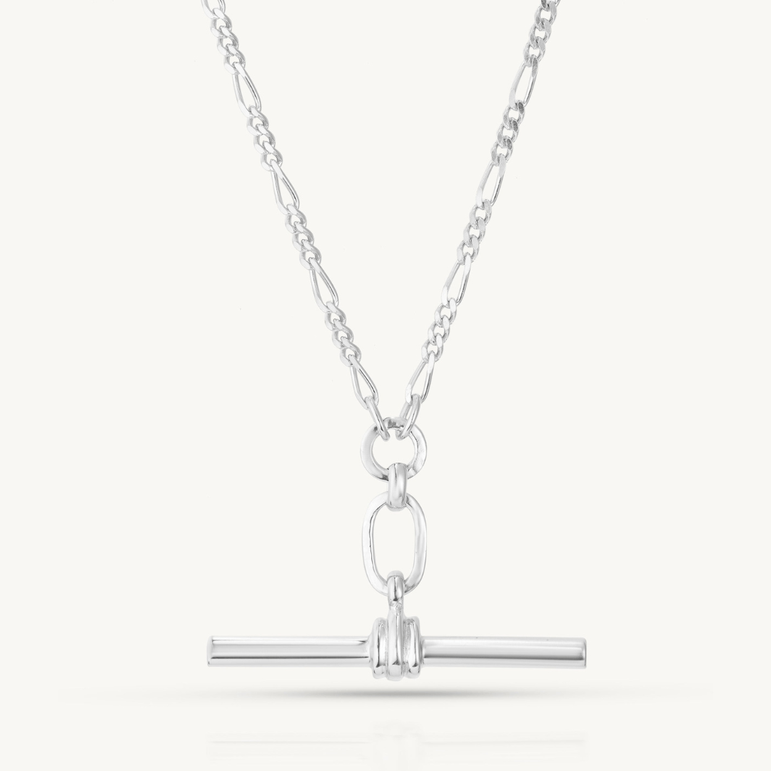 Mariner's Fob Silver Necklace