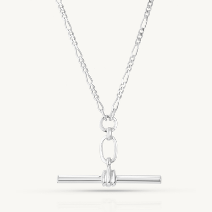 Mariner's Fob Silver Necklace