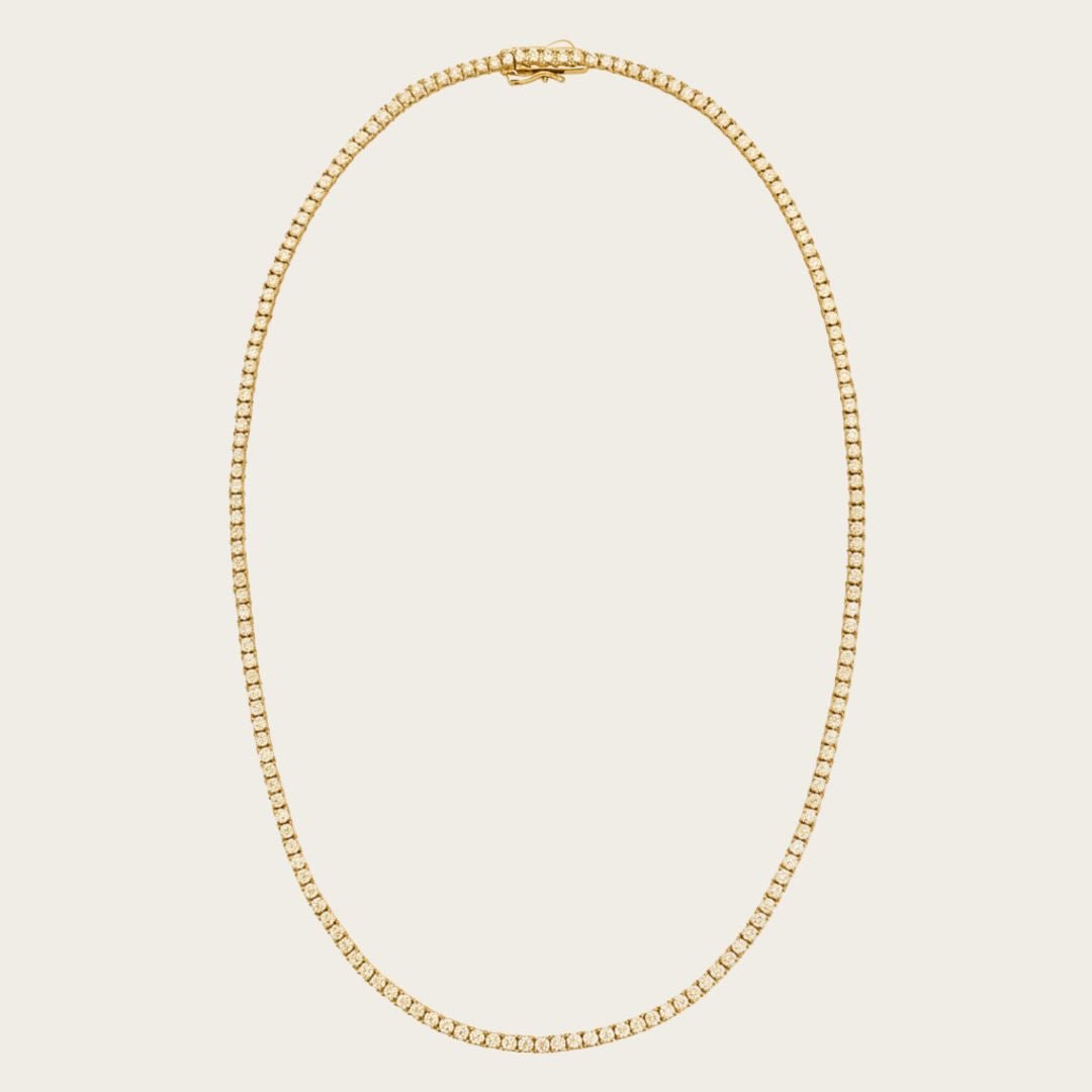 Morning Dew Silver-tone Necklace