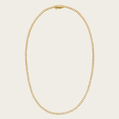 Morning Dew Silver-tone Necklace