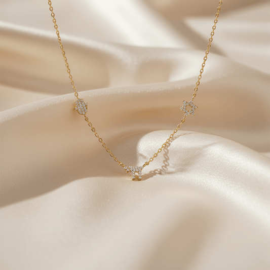 Ocean Star Gold Necklace