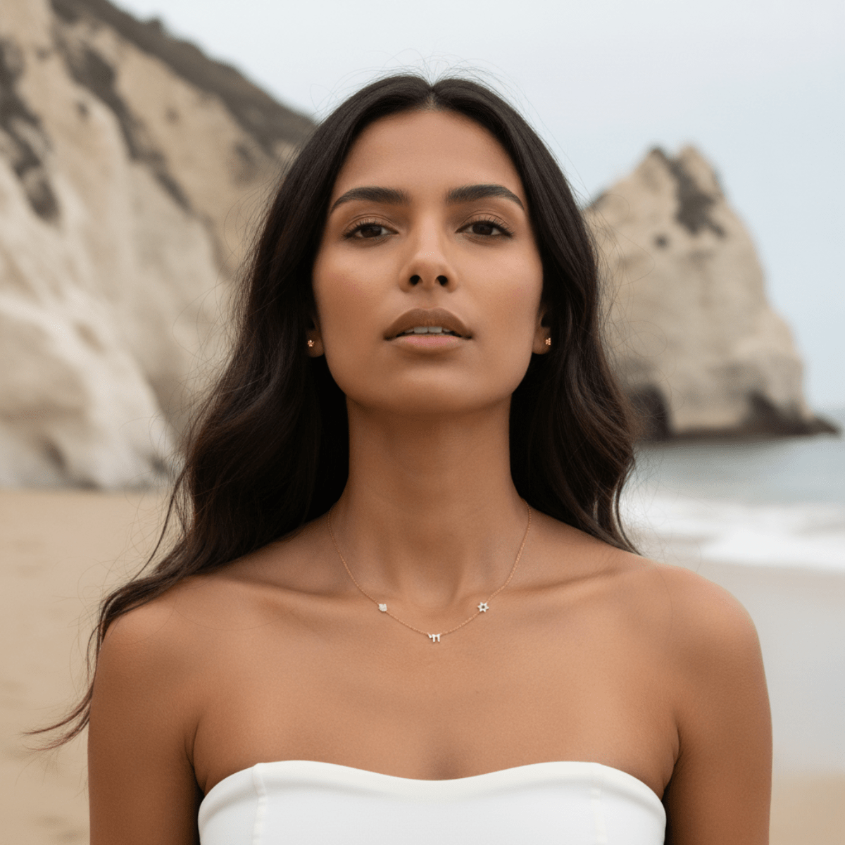 Ocean Star Gold Necklace