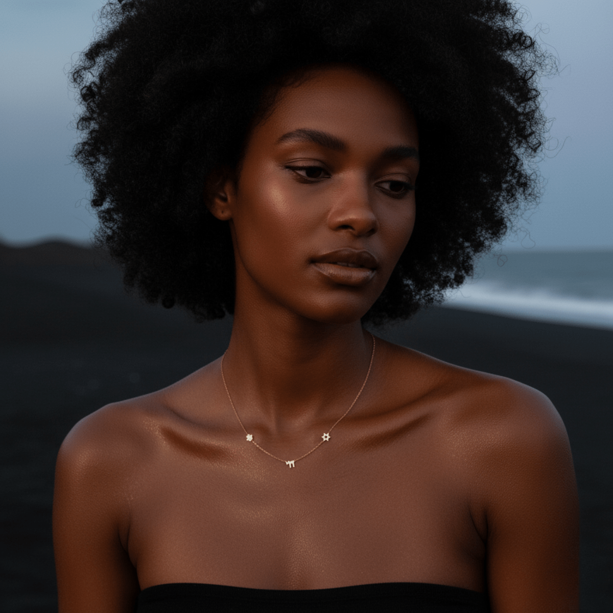 Ocean Star Gold Necklace