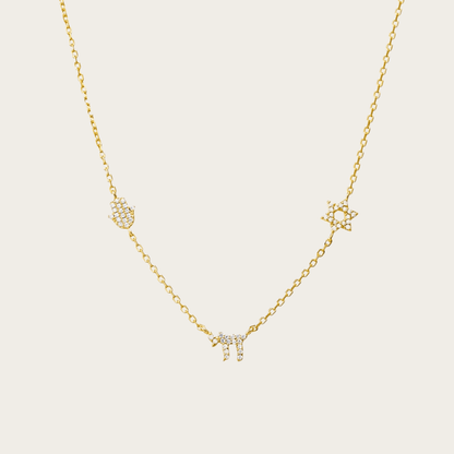 Ocean Star Gold Necklace