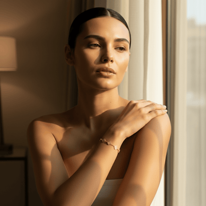 Sea Clover Gold Silver Bracelet