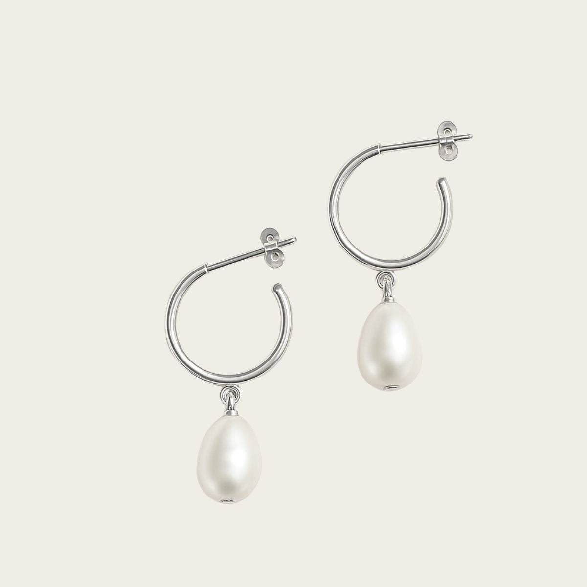 Sea Drop Pearl Earrings