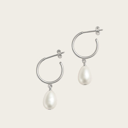 Sea Drop Pearl Earrings