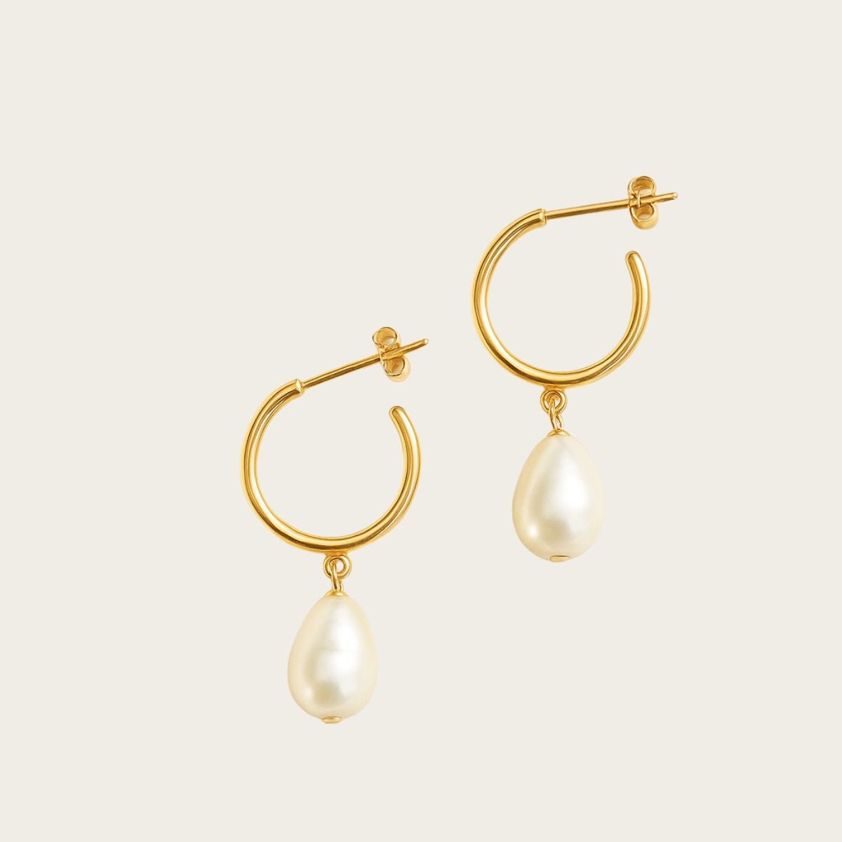 Sea Drop Pearl Earrings
