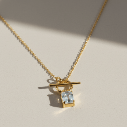 Sea Mist Gold Necklace