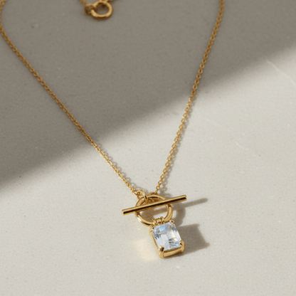 Sea Mist Gold Necklace
