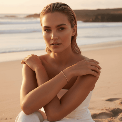 Sea-Spun Gold Rope Bracelet