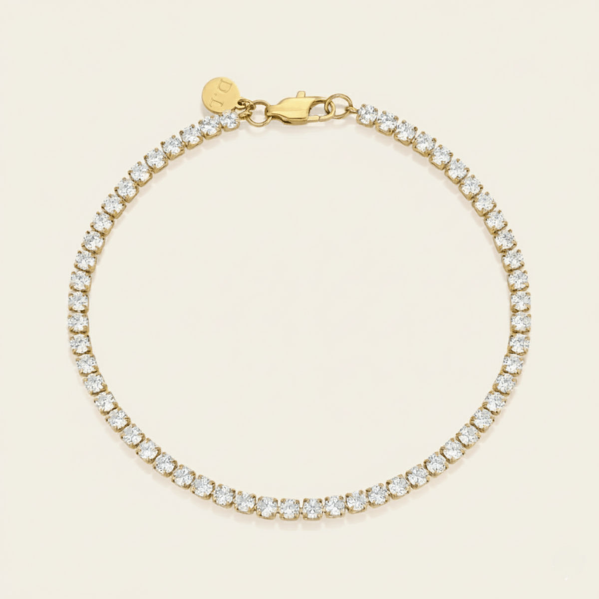 Shoreline Tennis Gold Silver Bracelet