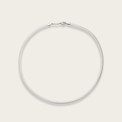 Sun-Washed Chain Gold Silver Necklace