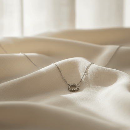 Sunburst Silver and Gold-tone Necklace