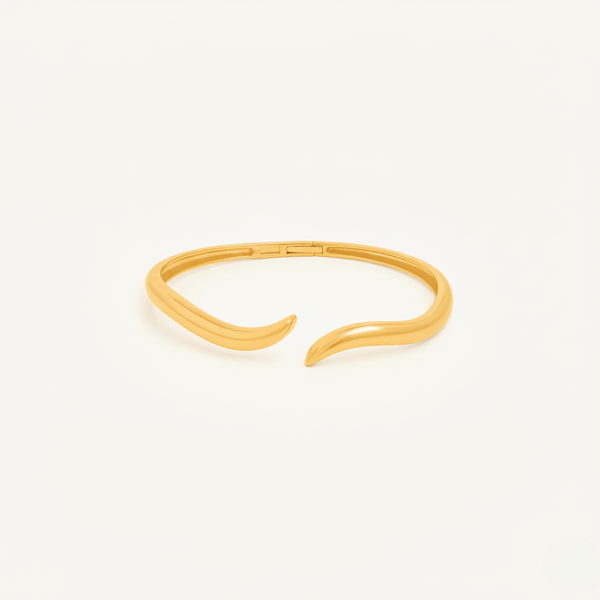 Tide Cuff Gold Silver Bracelet