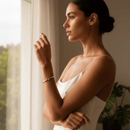 Tide Cuff Gold Silver Bracelet