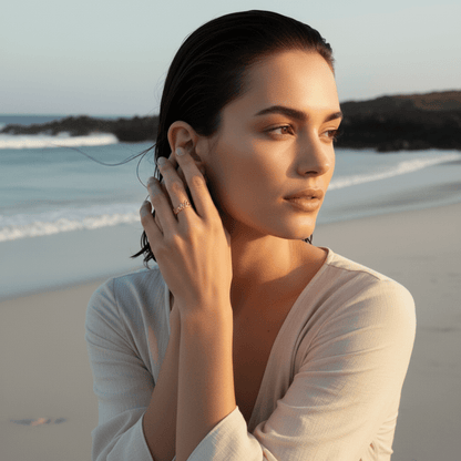 Tiny Script Ring - Customizable Personalized Jewelry in Gold & Silver