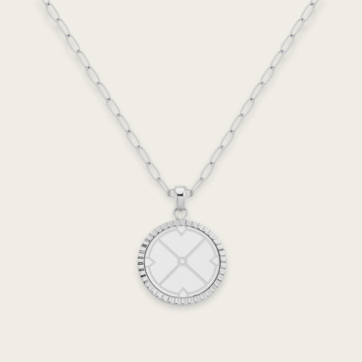 True North Compass Pendant Necklace