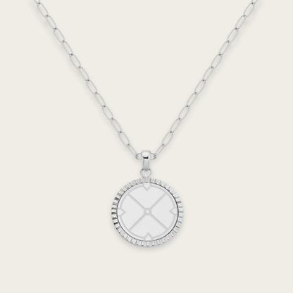 True North Compass Pendant Necklace
